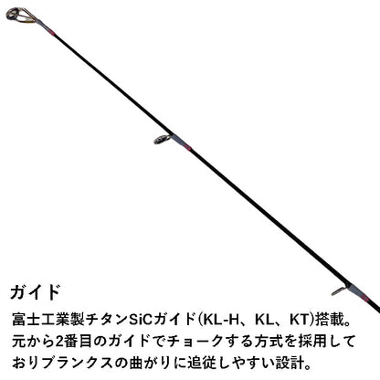 シーバスロッド ADAMAS S83ML